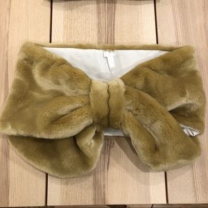 Faux Fur Stole Wrap OS